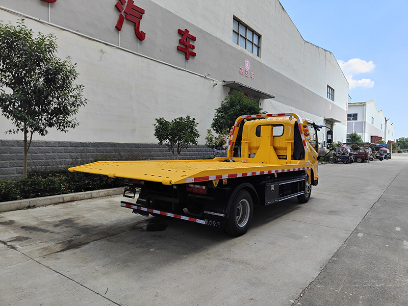 國(guó)六藍(lán)牌解放虎VN全落地清障車(重載型)