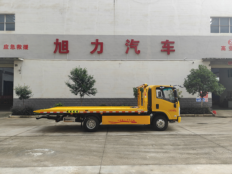 國六慶鈴五十鈴KV100藍牌清障車(輕量化)