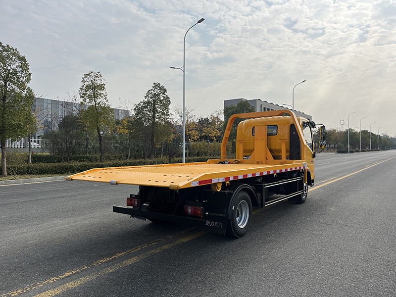 國(guó)六藍(lán)牌重汽豪沃全落地清障車(chē)(重載型)