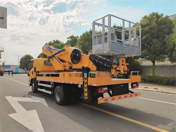 黃牌江鈴3815軸距36米直臂高空車